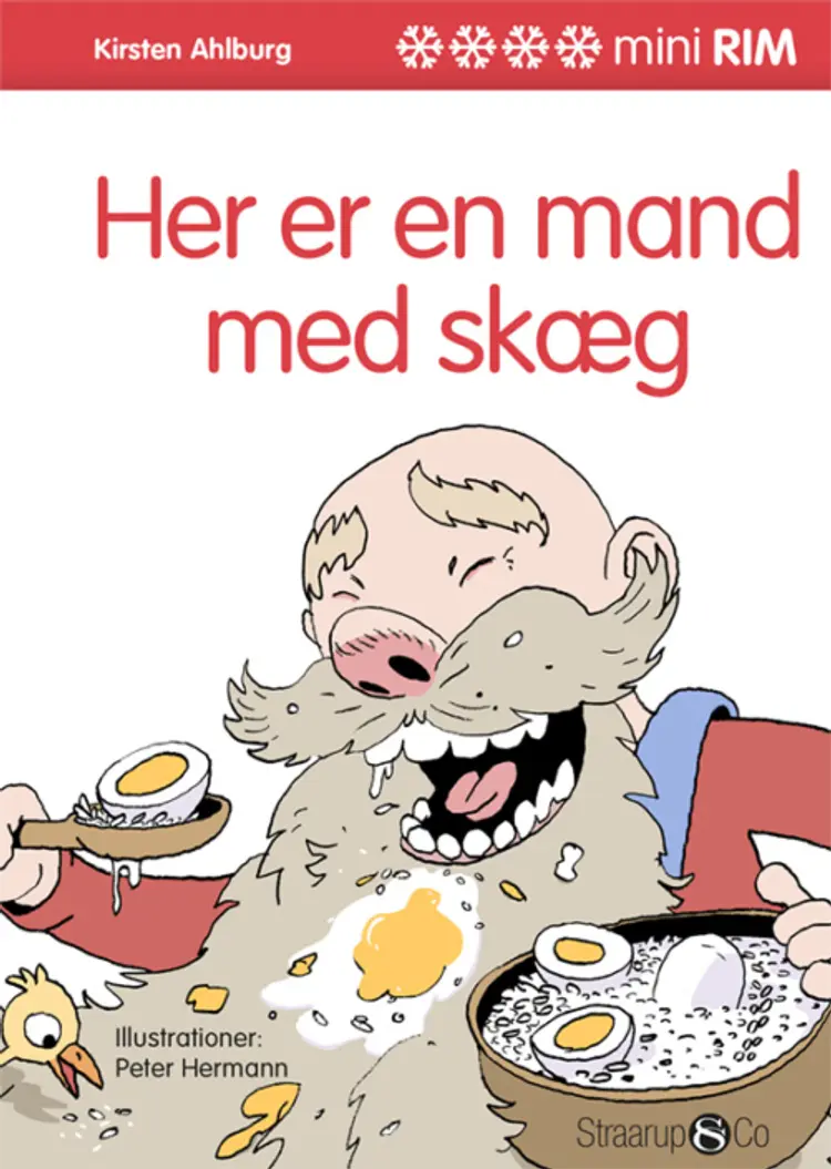 Her er en mand med skæg af Kirsten Ahlburg