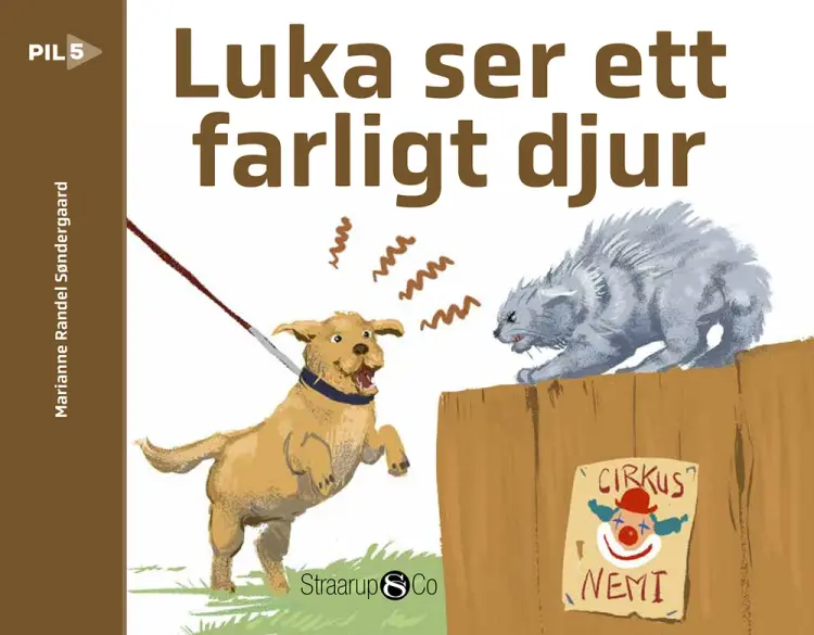 Luka ser ett farligt djur (svensk) af Marianne Søndergaard