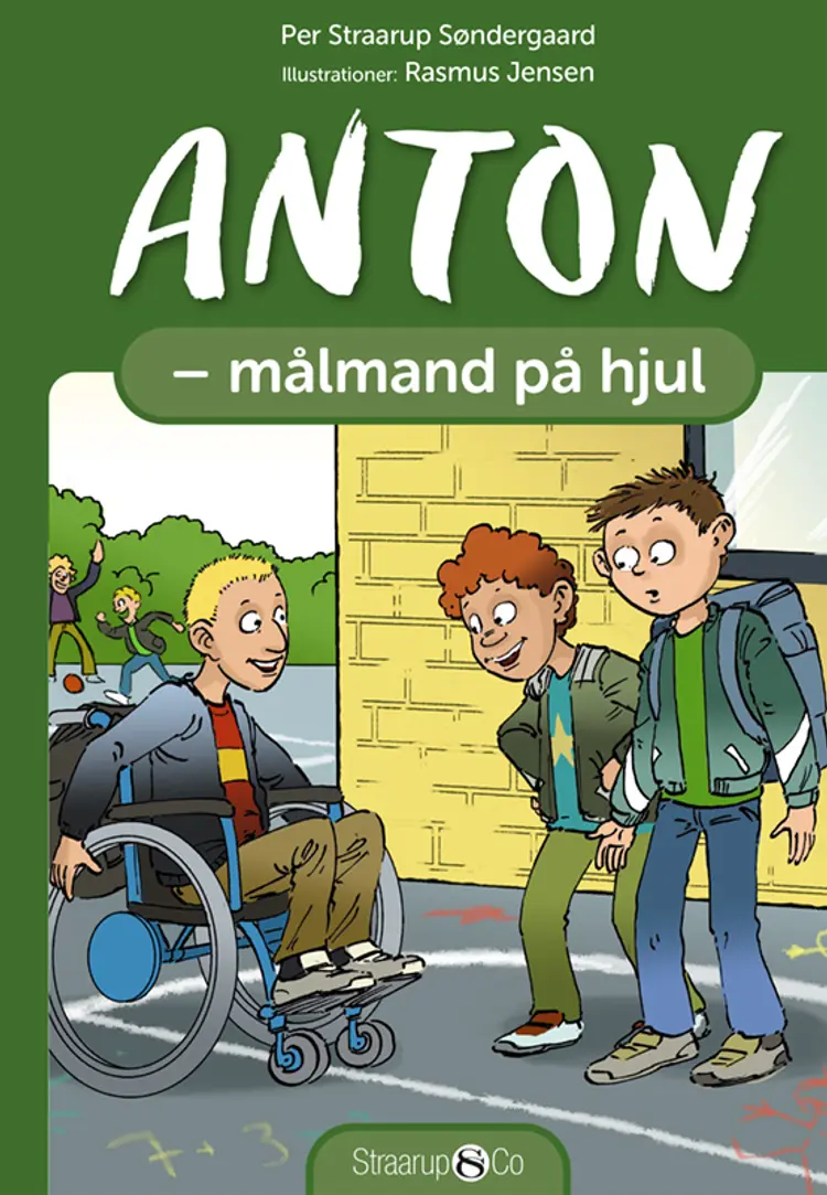 Målmand på hjul af Per Straarup Søndergaard