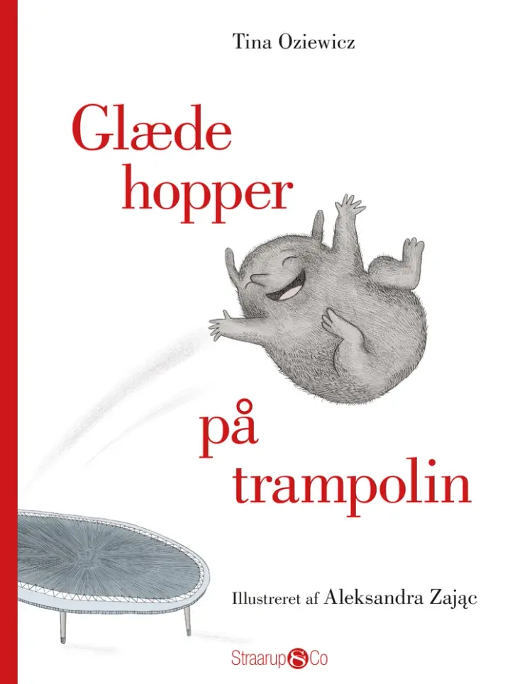 Glæde hopper på trampolin af Tina Oziewicz
