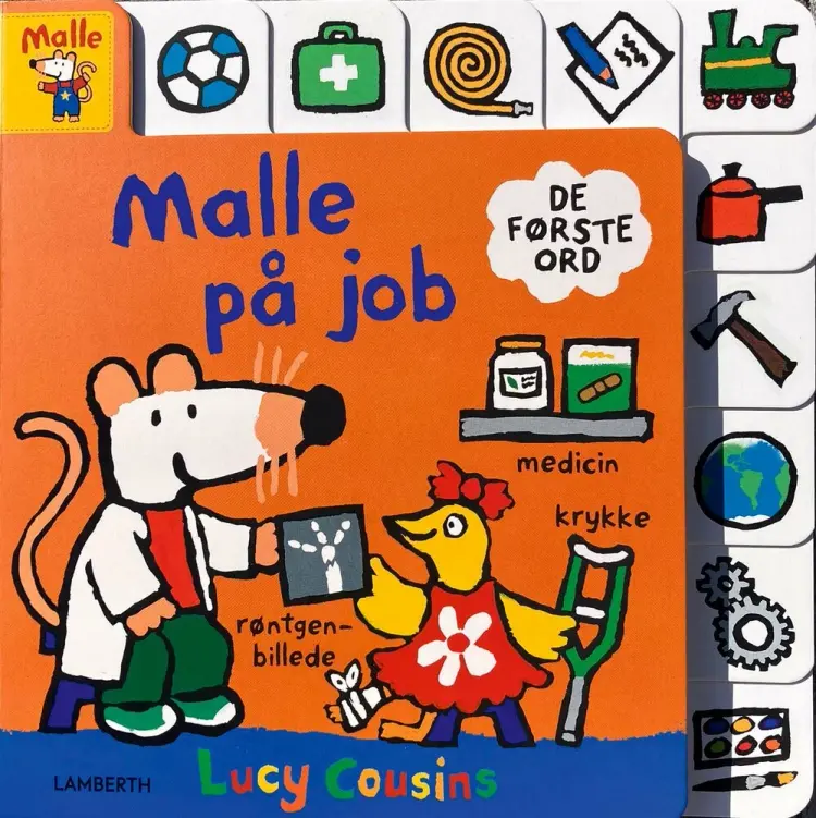 Malle på job af Lucy Cousins