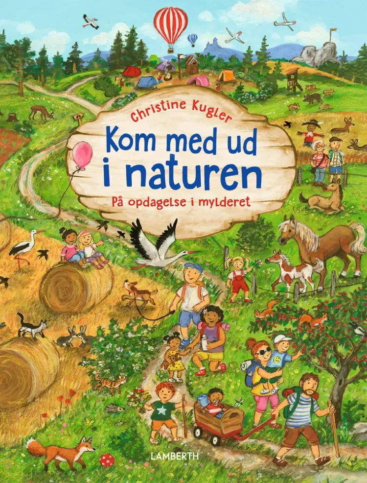 Kom med ud i naturen - På opdagelse i mylderet af Christine Kugler