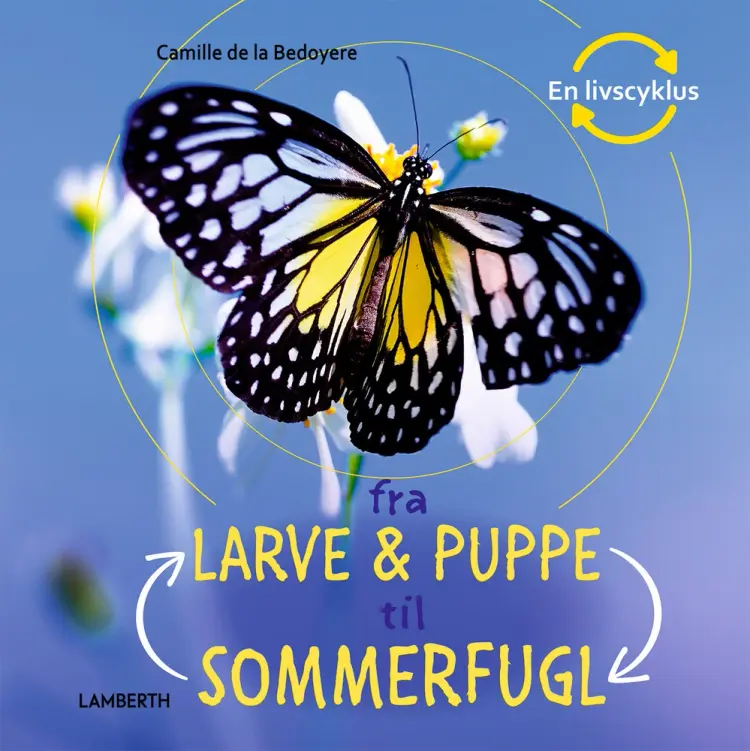 Fra larve og puppe til sommerfugl af Camilla de la Bédoyère