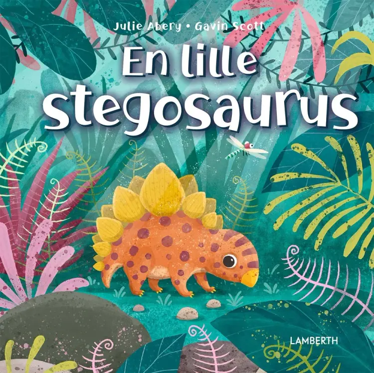 En lille stegosaurus af Julie Abery