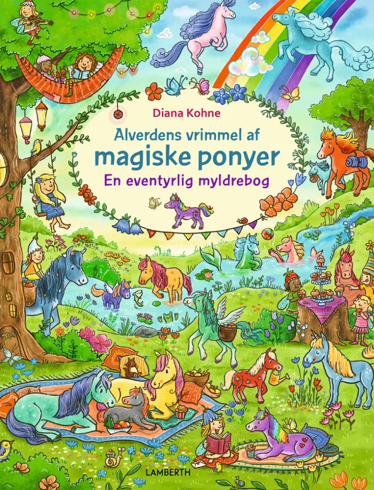 Alverdens vrimmel af magiske ponyer af Diana Kohne