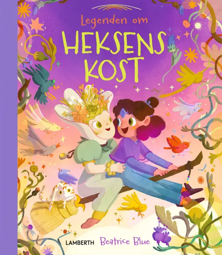Legenden om heksens kost af Beatrice Blue
