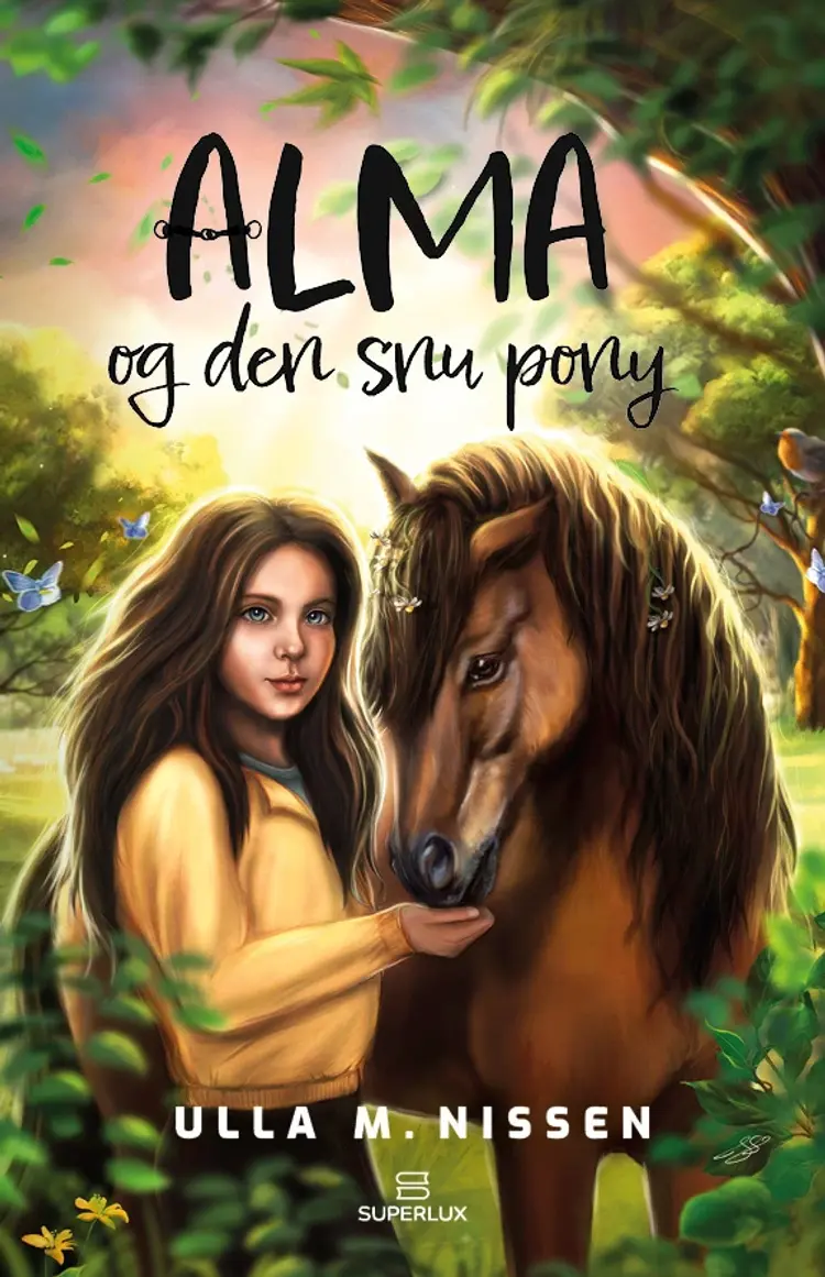Alma og den snu pony af Ulla M. Nissen