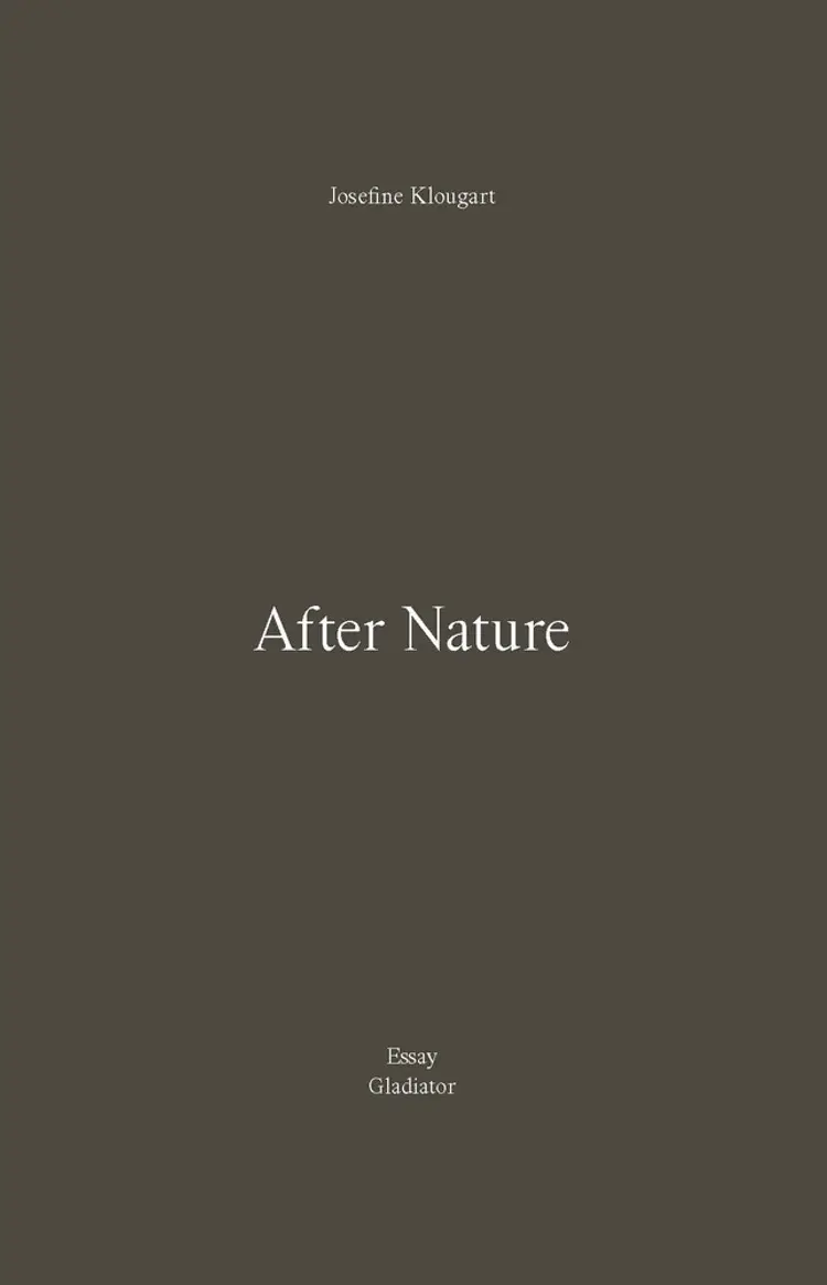 After Nature af Josefine Klougart