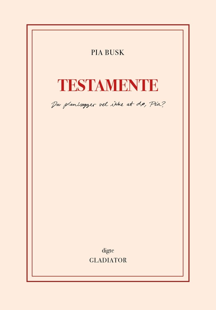 TESTAMENTE cover