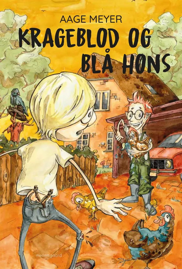 Krageblod og blå høns af Aage Meyer