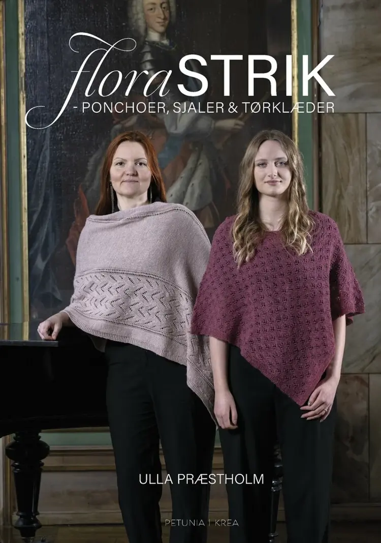 FloraSTRIK - ponchoer, sjaler og tørklæder. af Ulla Præstholm