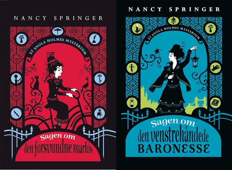 Enola Holmes 1 + 2 - tilbud af Nancy Springer