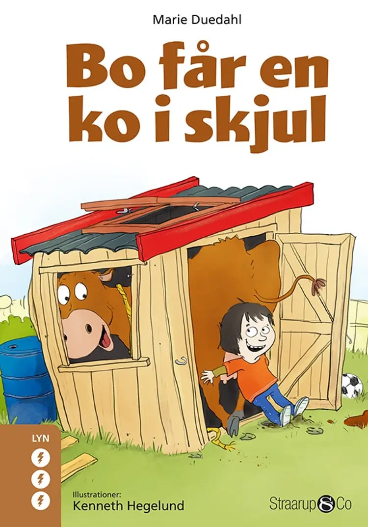 Bo får en ko i skjul af Marie Duedahl