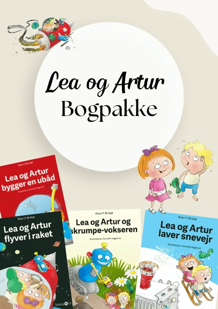 Lea og Artur - Bogpakke af Brian P. Ørnbøl