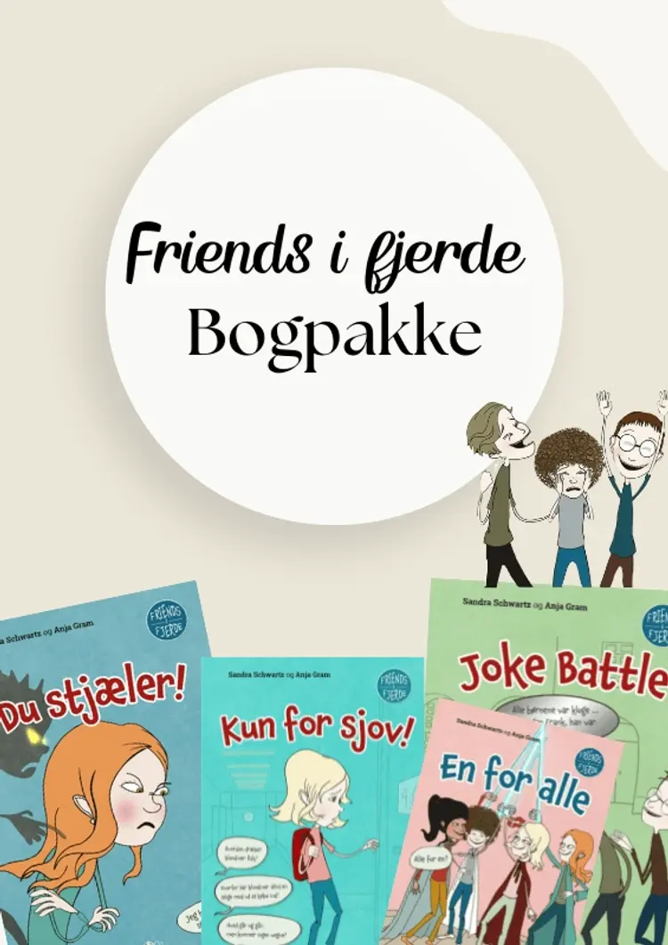 Friends i fjerde Bogpakke af Sandra Schwartz
