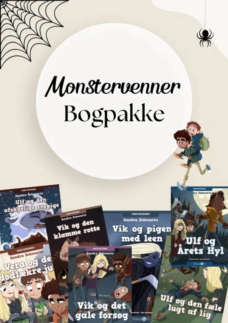 Monstervenner Bogpakke af Sandra Schwartz