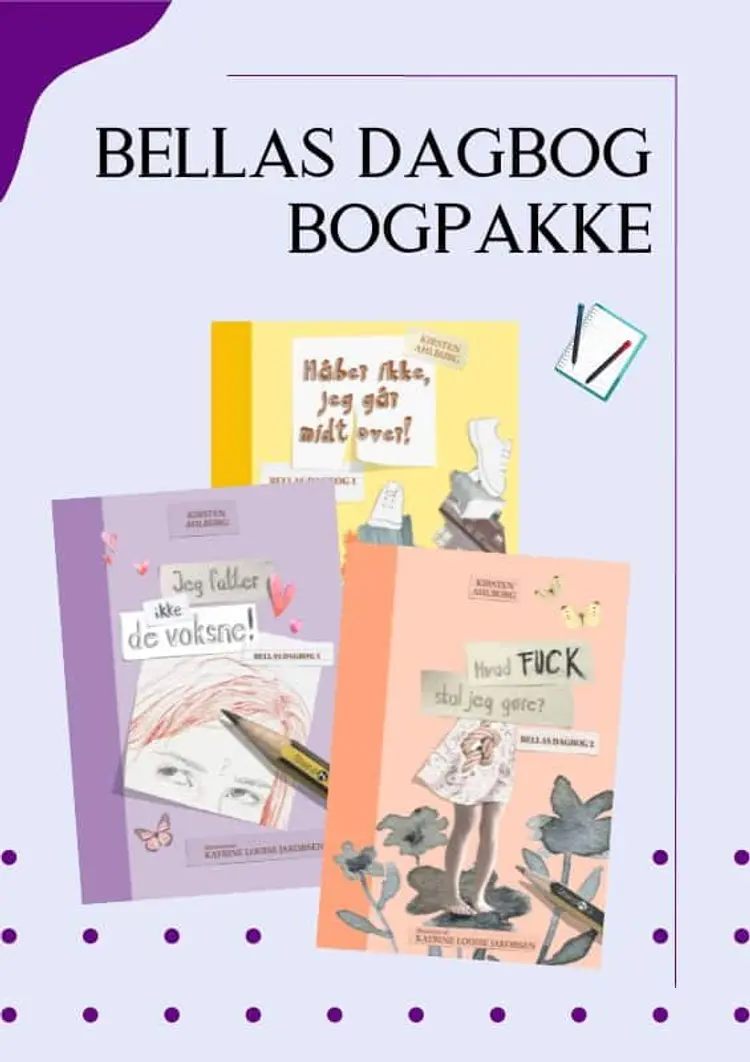 Bellas Dagbog - Bogpakke af Kirsten Ahlburg