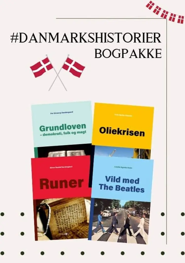 #danmarkshistorier Bogpakke