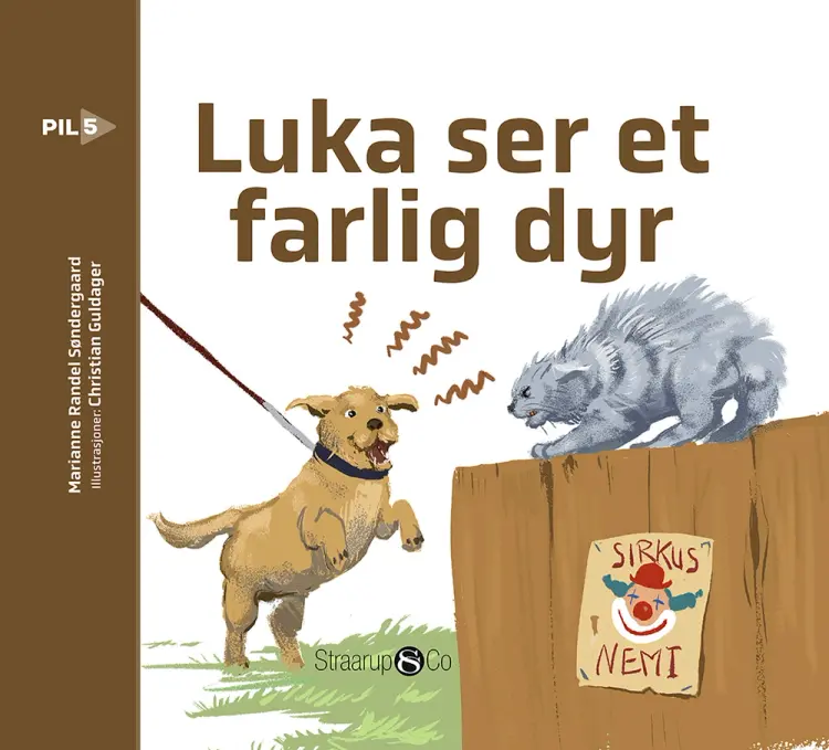 Luka ser et farlig dyr (norsk) af Marianne Randel Søndergaard