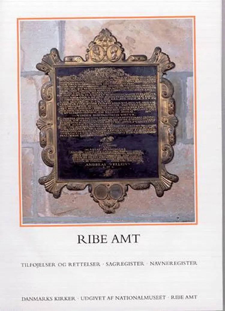 Danmarks kirker Ribe Amt af Ebbe Nyborg
