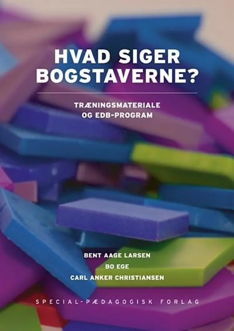 Hvad siger bogstaverne? af .