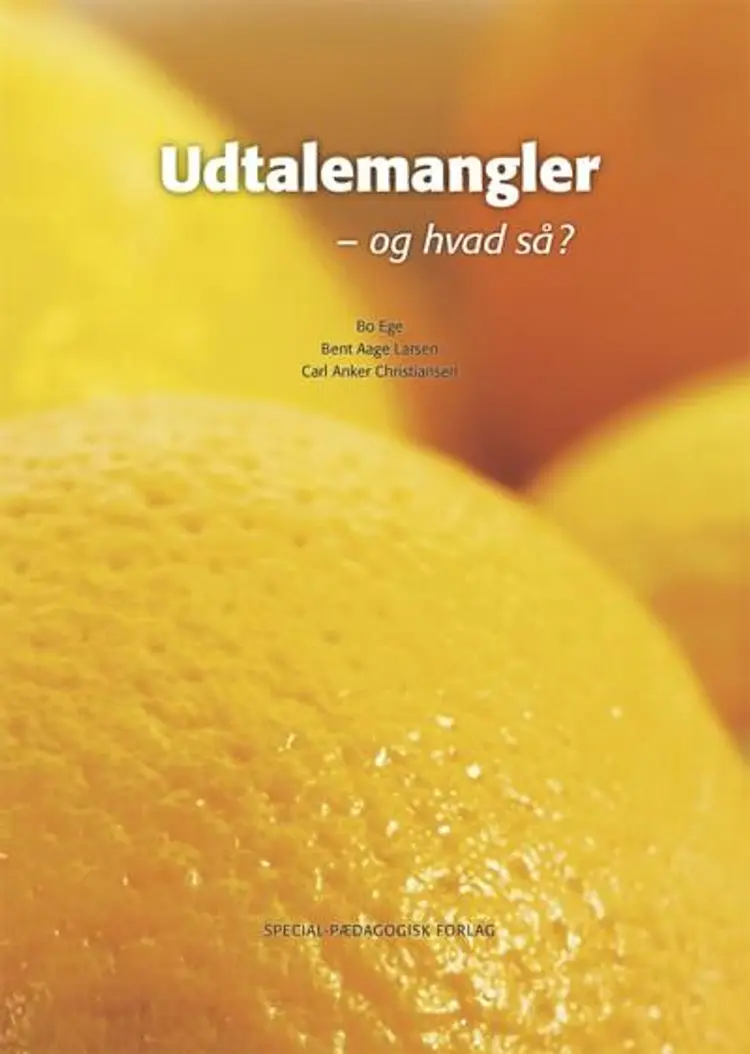 Udtalemangler - og hvad så? af Bo Ege