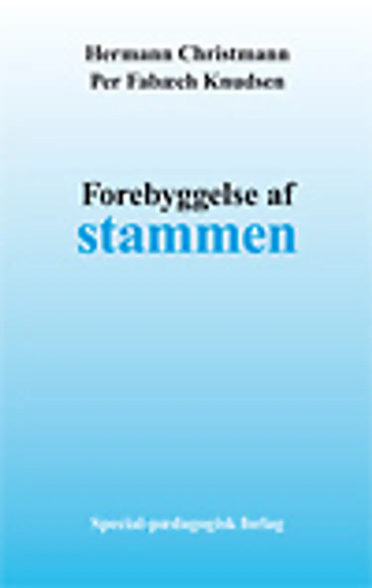 Forebyggelse af stammen af Herman Christmann