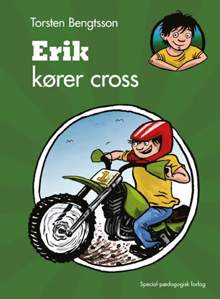 Erik kører cross af .