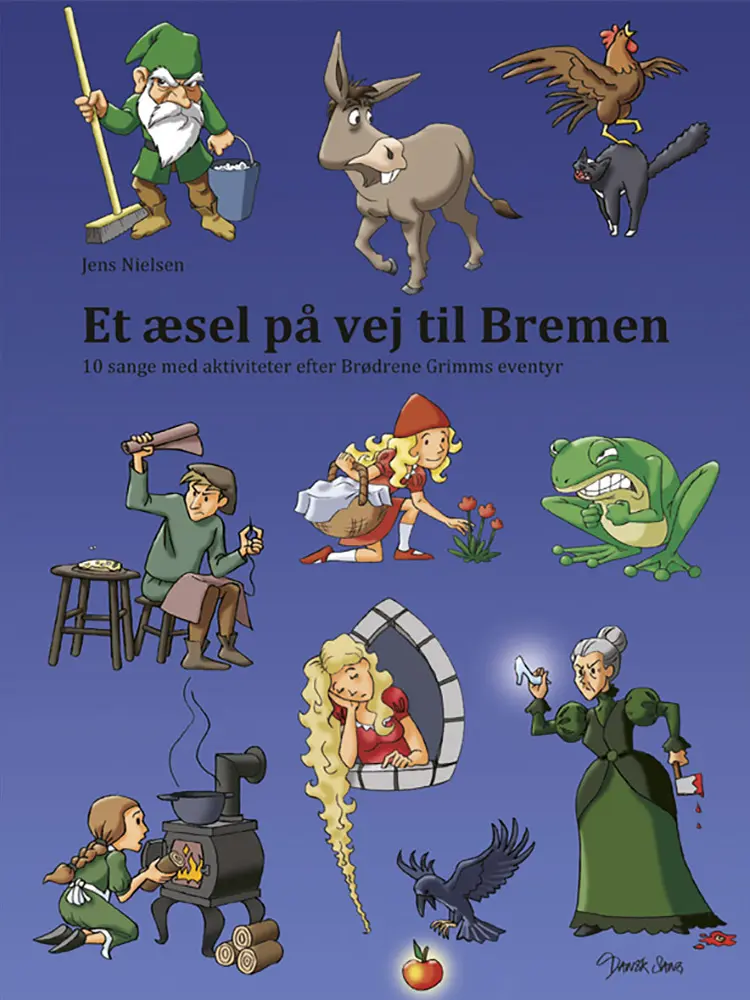 Et æsel på vej til Bremen af Jens Nielsen