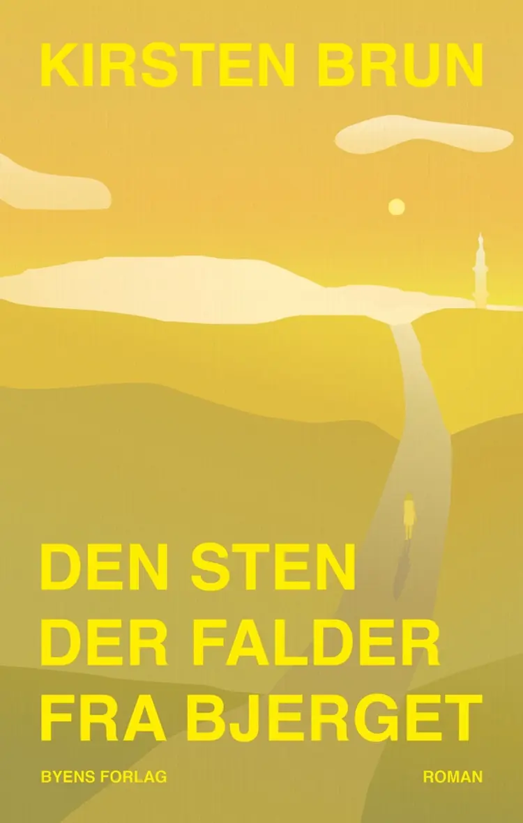 Den sten der falder fra bjerget af Kirsten Brun