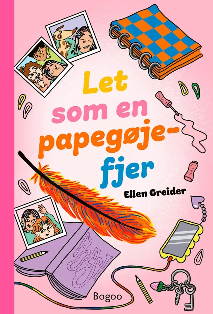 Let som en papegøjefjer af Ellen Greider