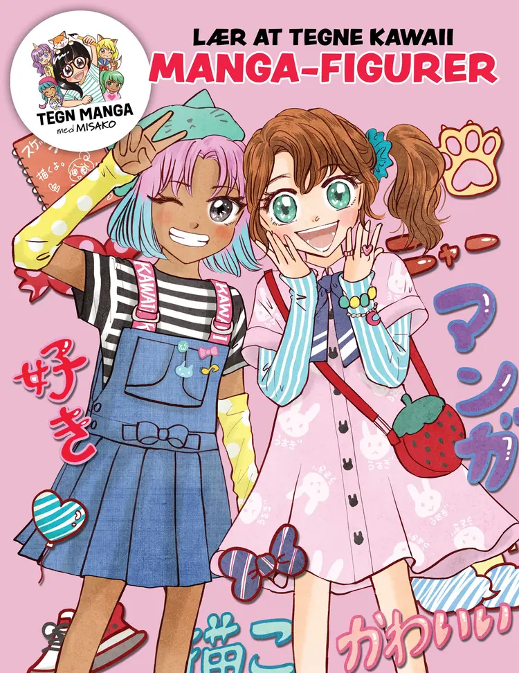 Lær at tegne kawaii manga-figurer af Misako Rocks!