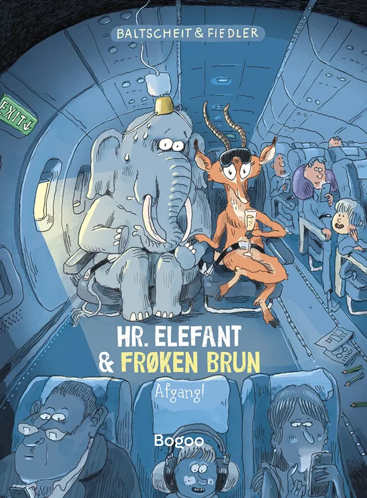 Hr. Elefant og frøken Brun: Afrejse! af Martin Baltscheit