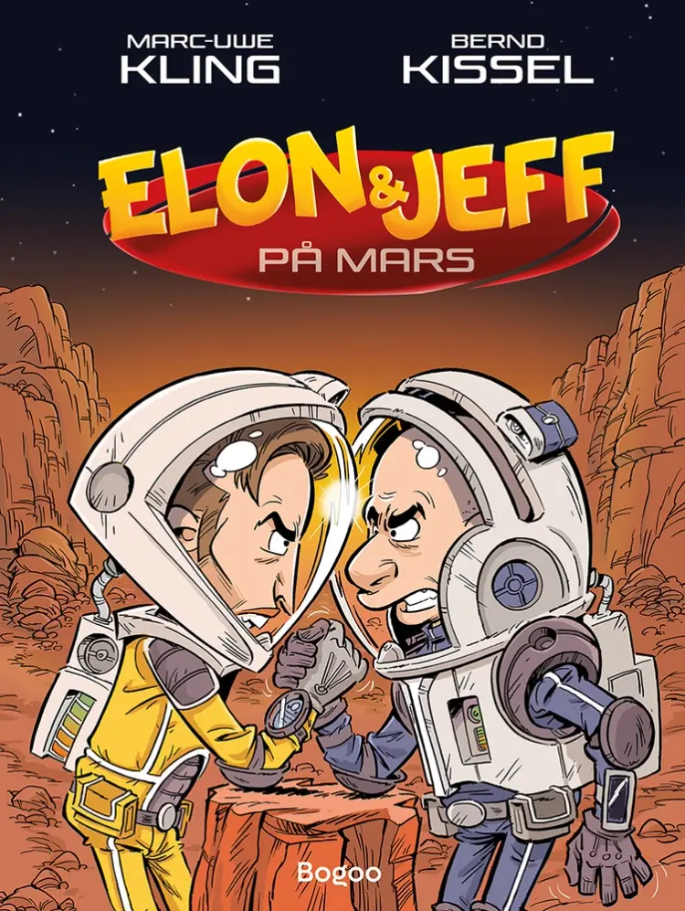 Elon & Jeff på Mars af Marc-Uwe Kling
