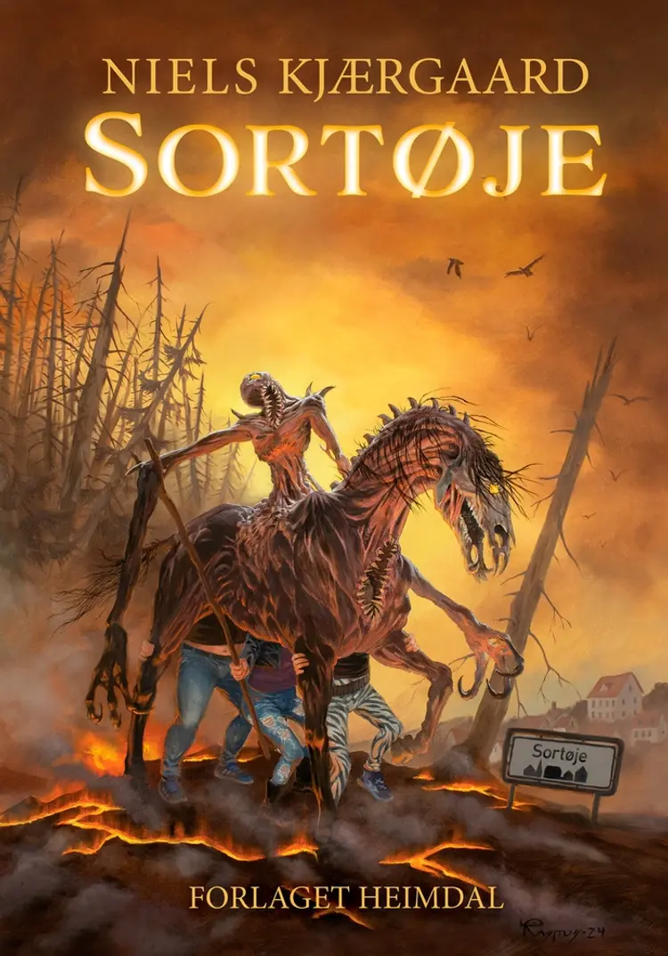 Sortøje af Niels Kjærgaard