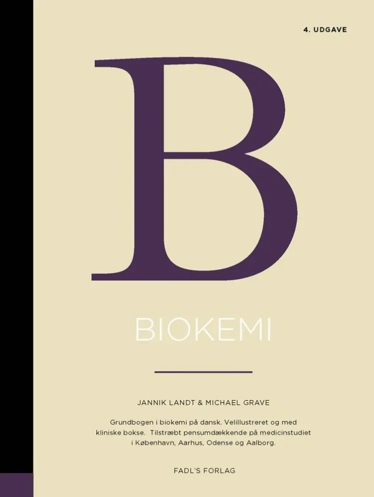 Biokemi 4. udgave af Jannik Landt