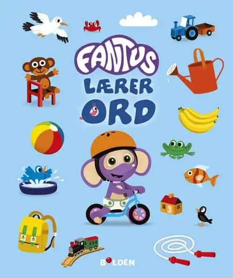 Fantus lærer ord af Knut Næsheim