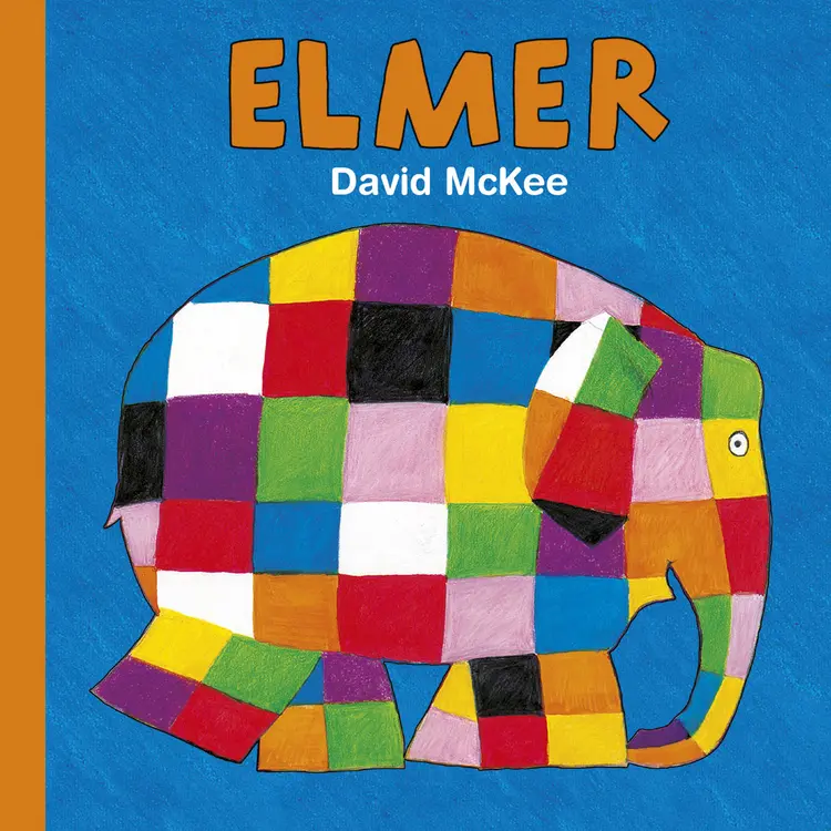 Snip Snap Snude: Elmer - KOLLI á 12 stk. - pris pr. stk. ca. kr. 14,95 af David McKee