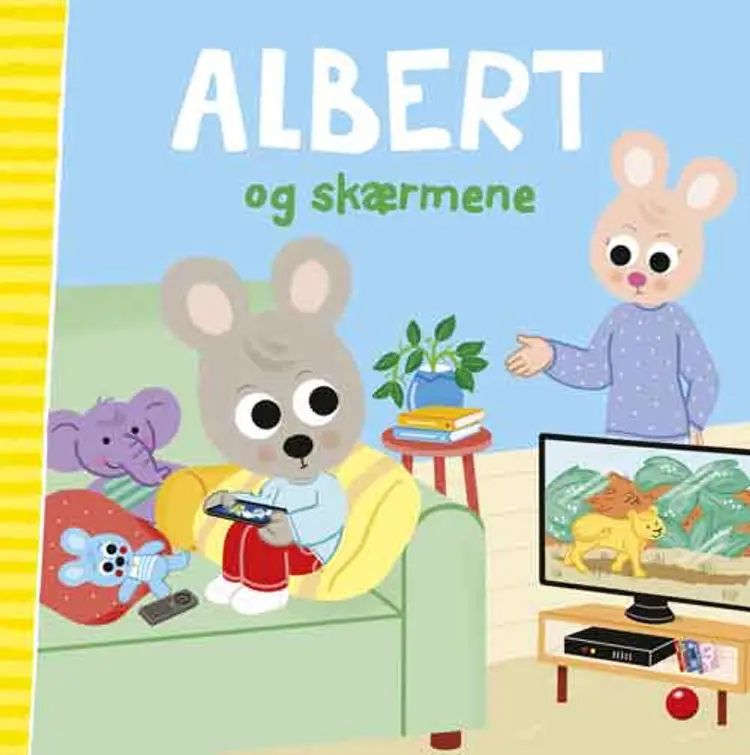 Albert og skærmene af Emmanuelle Massonaud