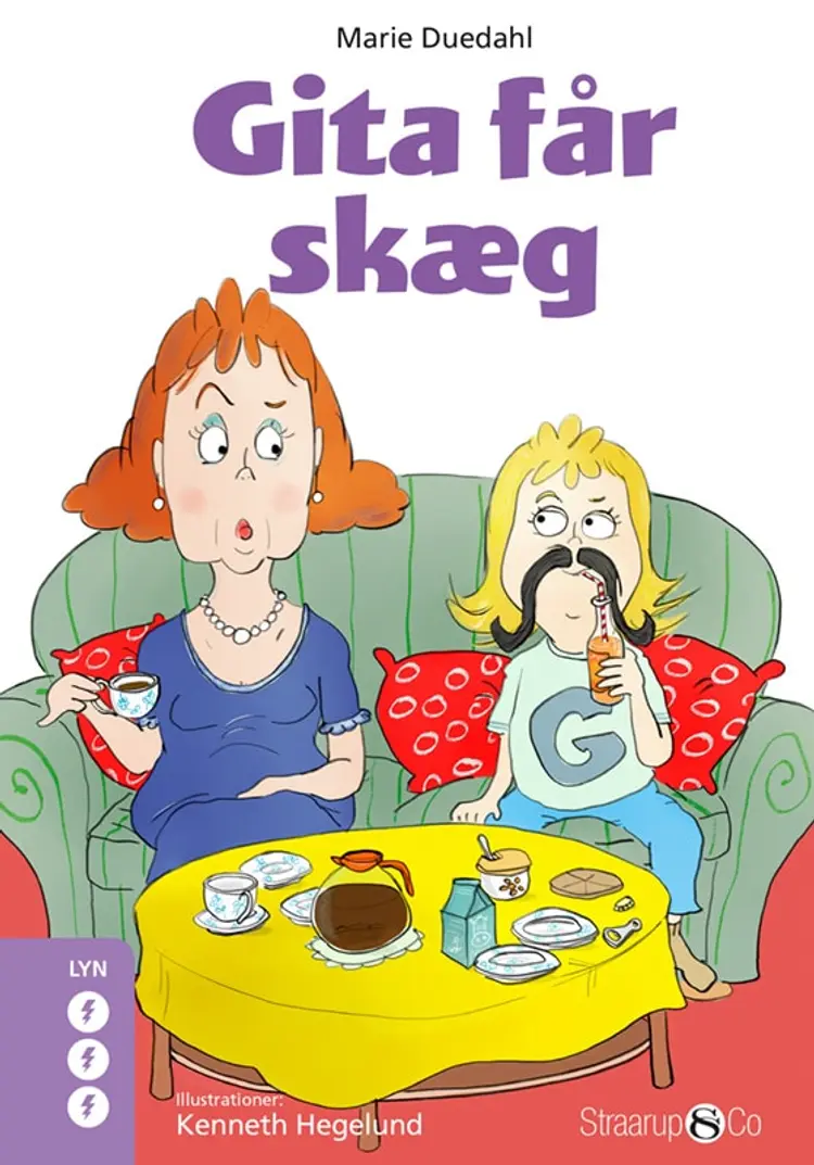 Gita får skæg af Marie Duedahl