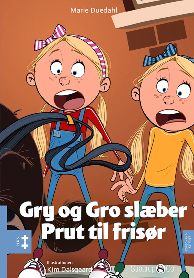 Gry og Gro slæber Prut til frisør af Marie Duedahl