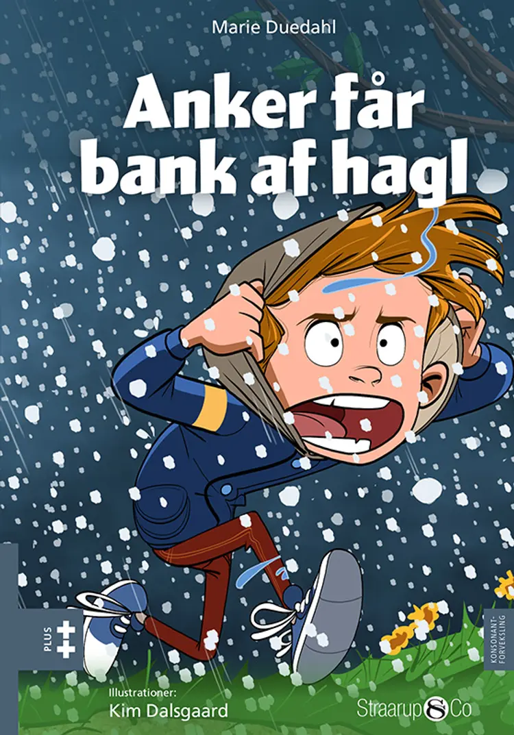 Anker får bank af hagl af Marie Duedahl