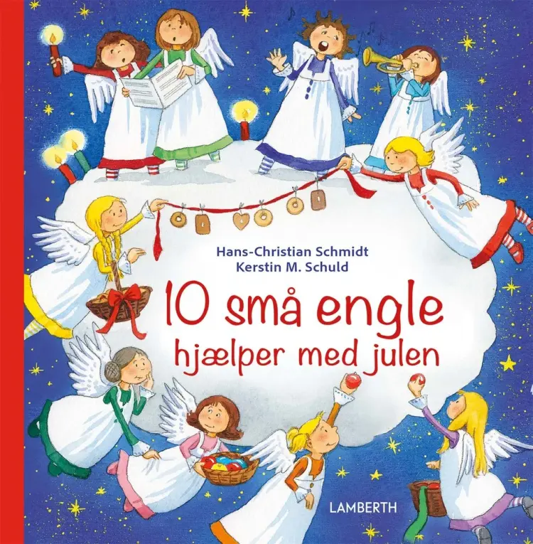 10 små engle hjælper med julen af Kerstin M. Schuld