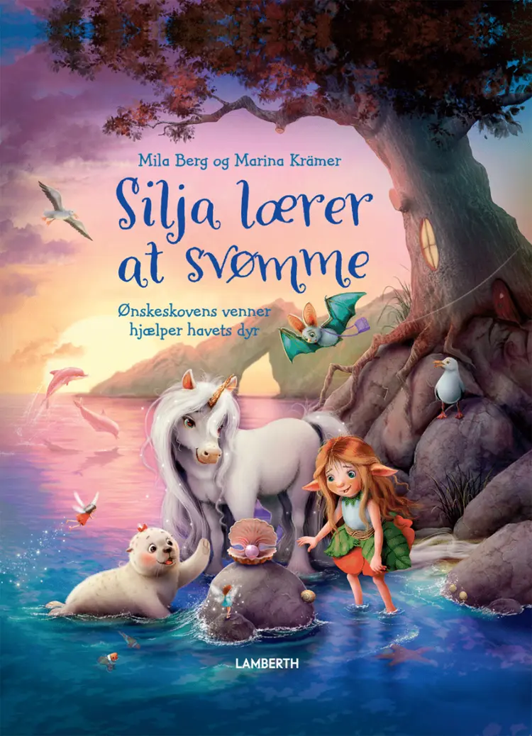 Silja lærer at svømme af Mila Berg