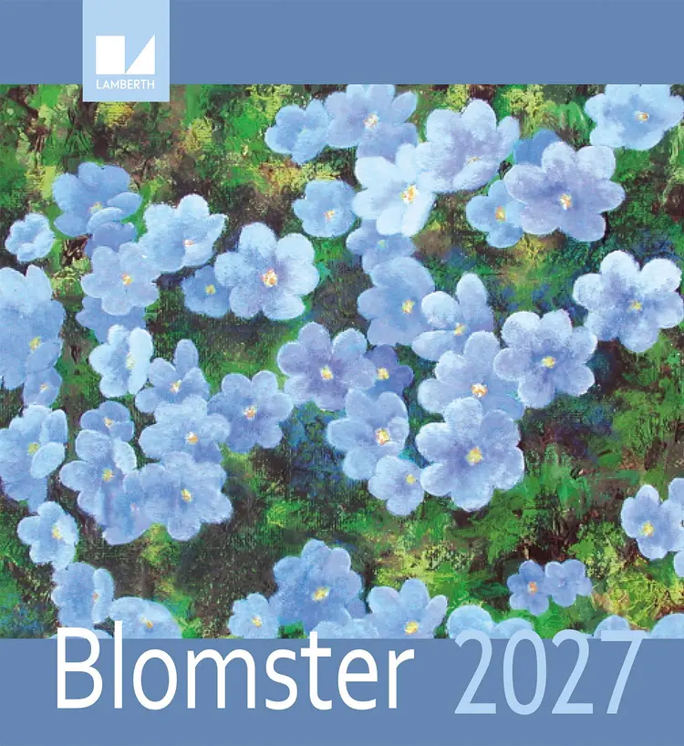 Blomster kalender 2027 af Lena Lamberth