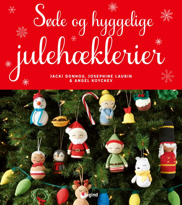 Søde og hyggelige julehæklerier af Jacki Donhou