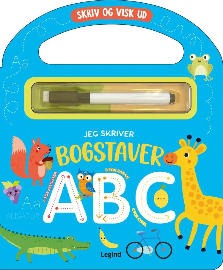 Jeg skriver - Bogstaver
