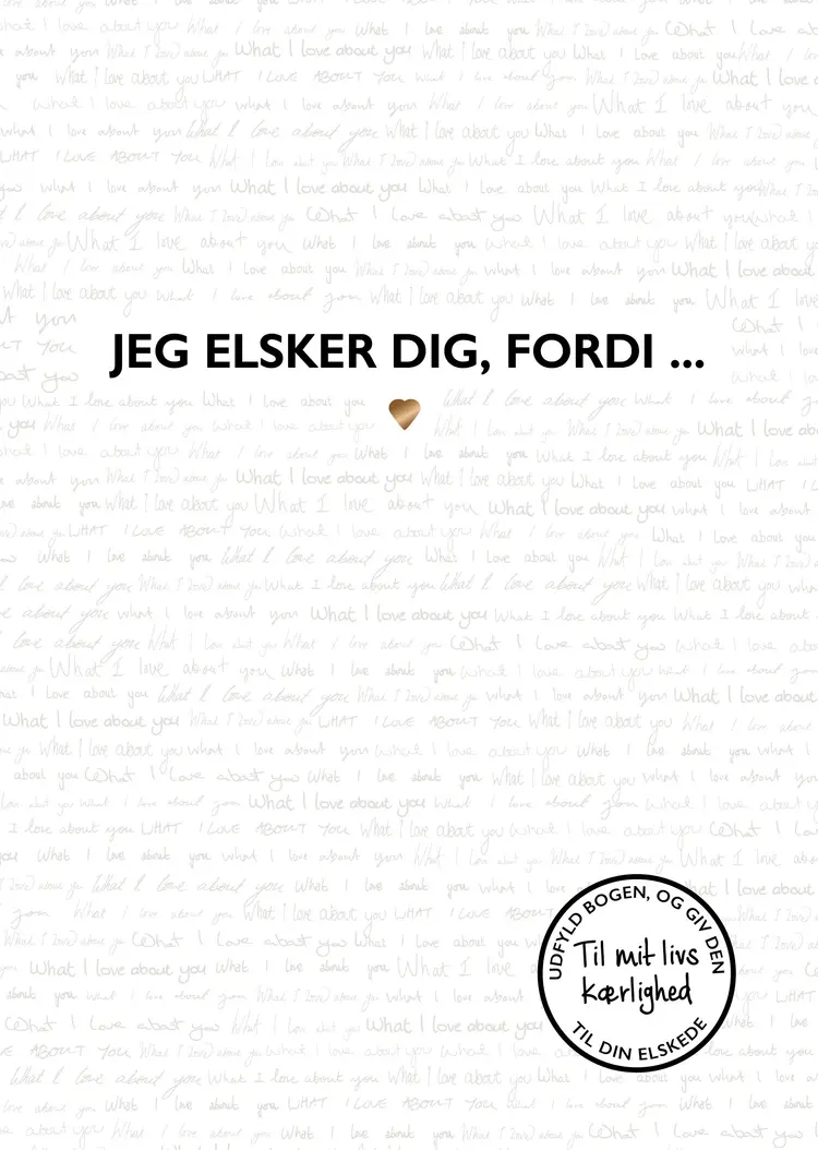 Jeg elsker dig, fordi ...
