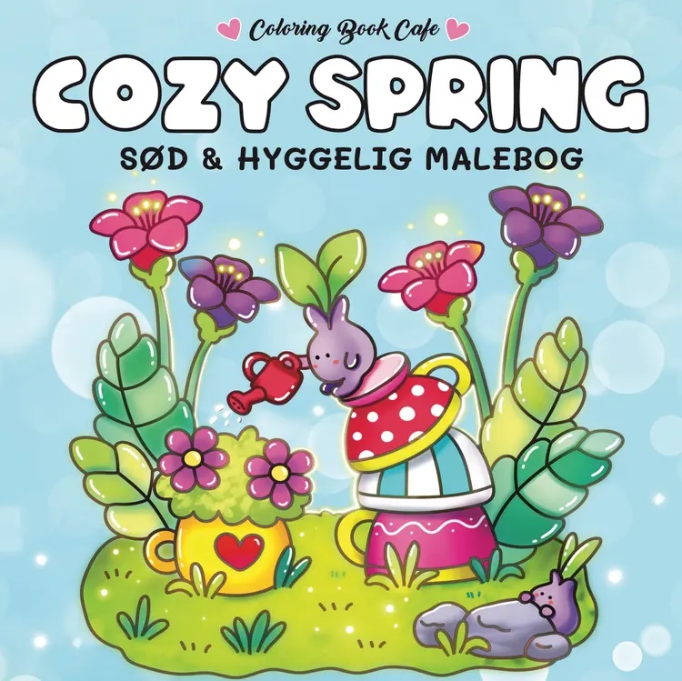 Malebog: Cozy Spring - Cozy Coloring af Coloring Book Cafe