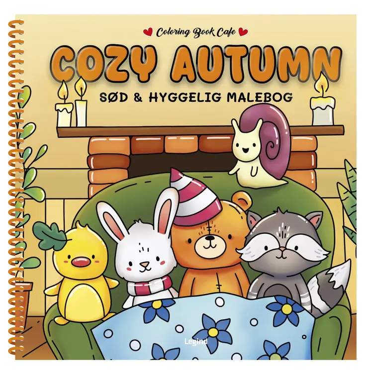 Malebog: Cozy Autumn - Cozy Coloring af Coloring Book Cafe